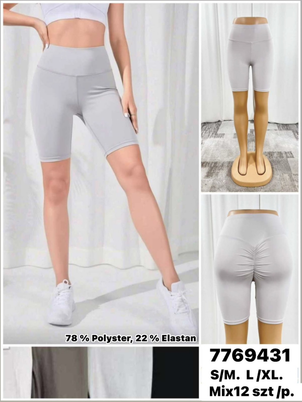 Legginsy damskie Roz S/M-L/XL , Mix Kolor Paczka 12 szt